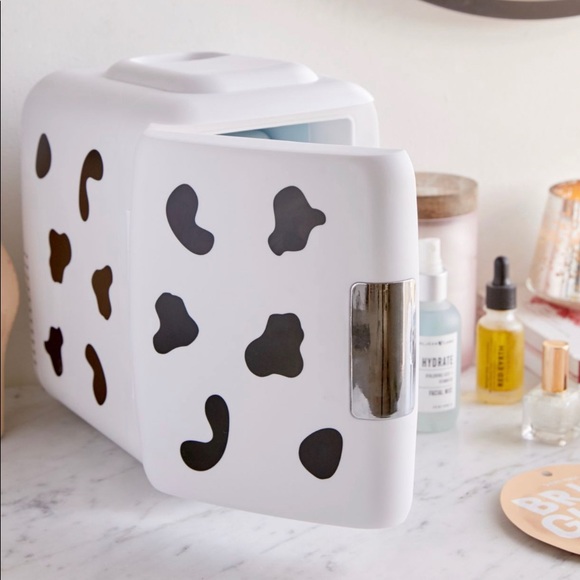 Urban Outfitters Other - Smart Cooluli: Mini Fridge in Cow Print